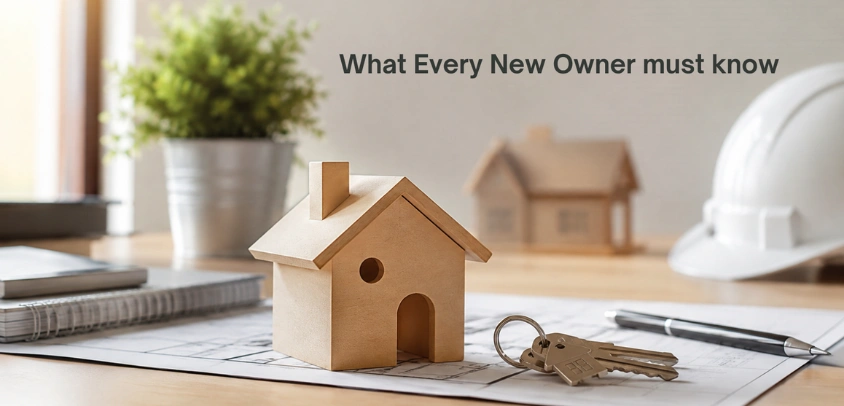 Owning your First Property - What Every New Owner must know